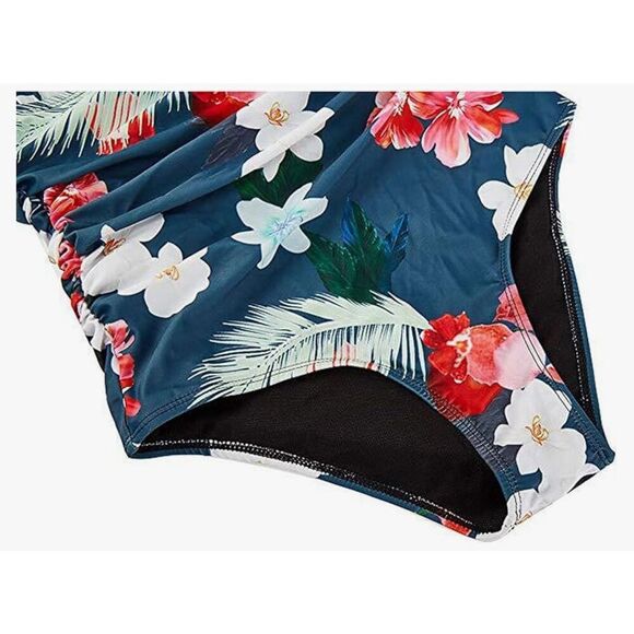 NEW Tummy Control Swimsuits Halter Bathing Suit 1 Pc Swimsuit XL - Picture 2 of 8